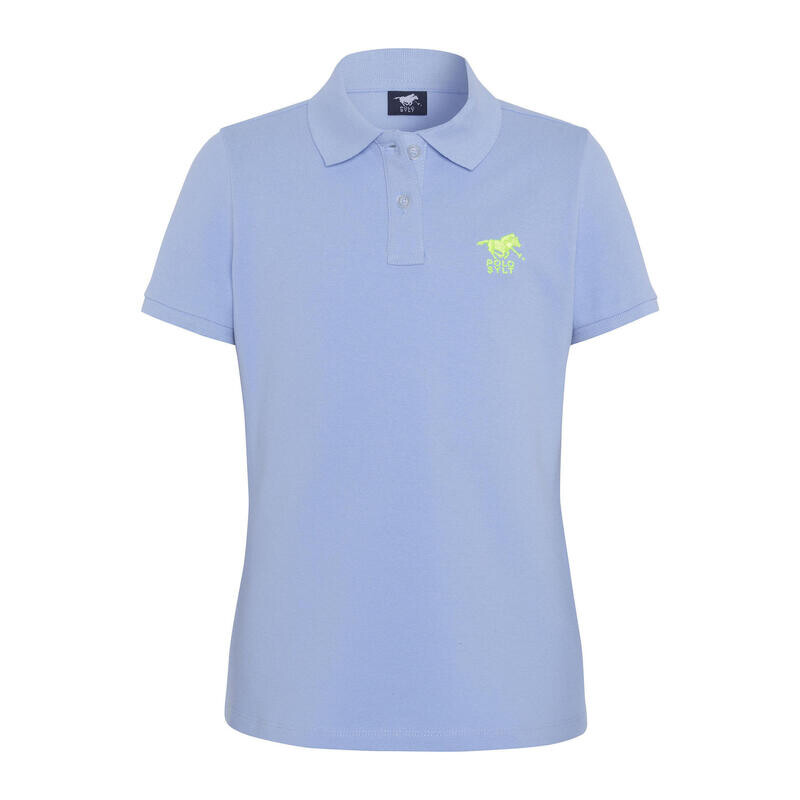 

Рубашка-поло с вышивкой логотипа POLO SYLT, цвет blau