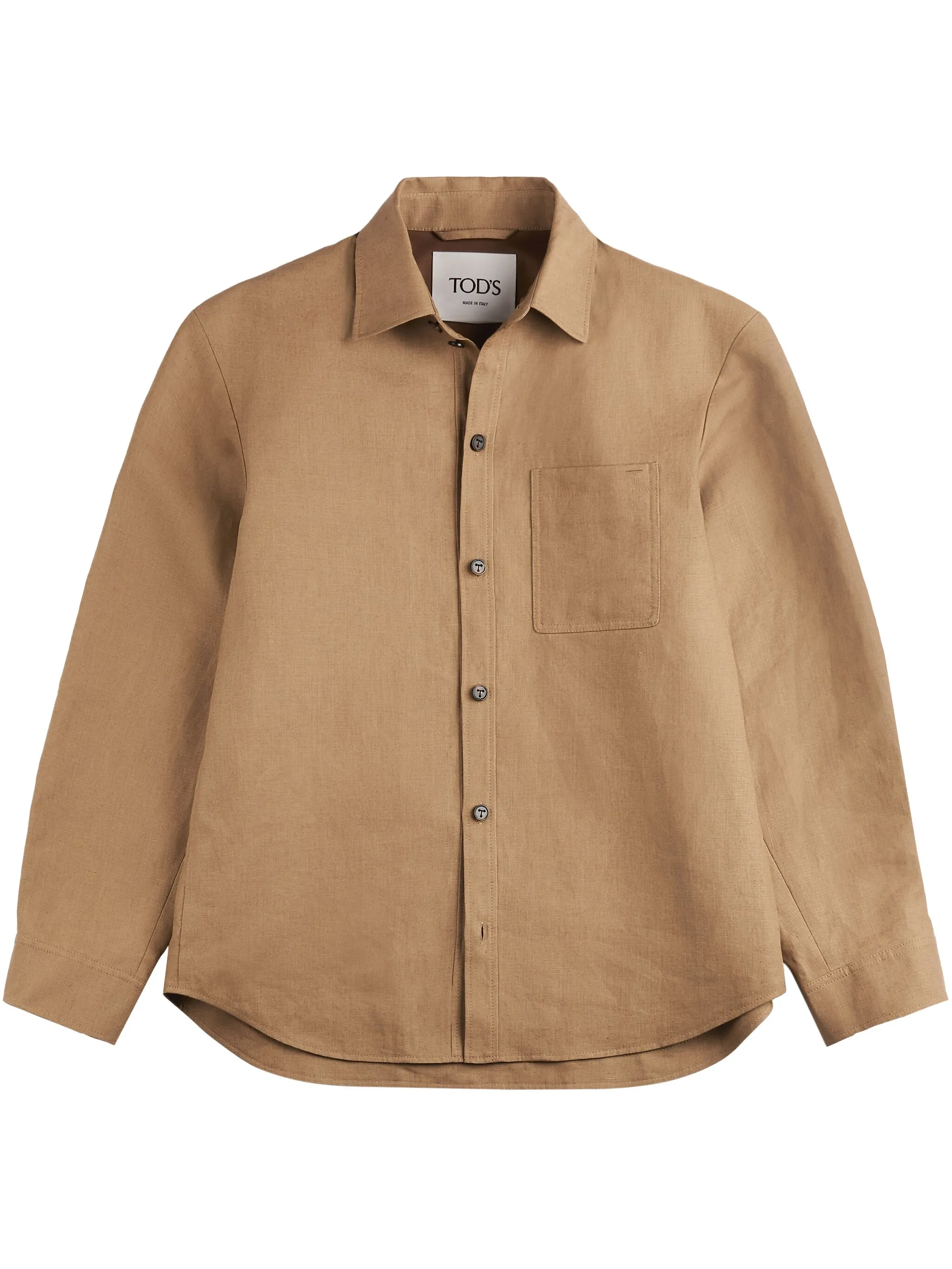 

Рубашка строгого кроя Tod'S, бежевый