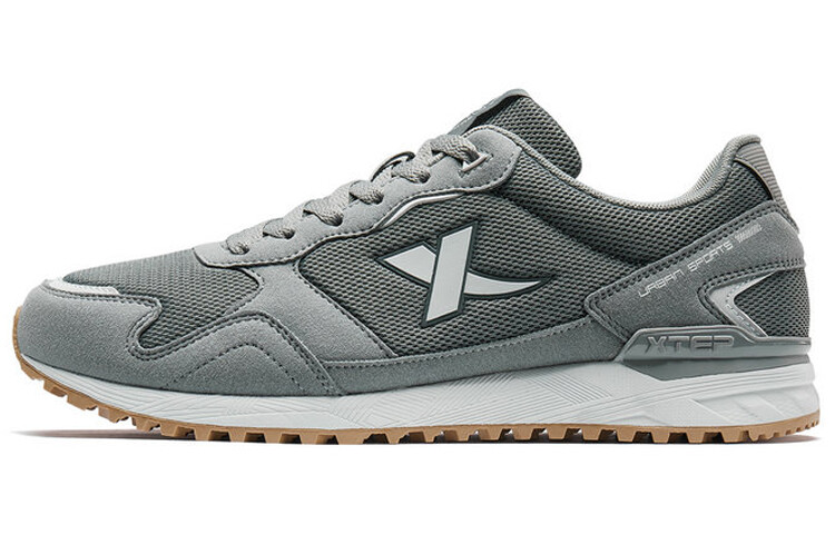 

Кроссовки XTEP Casual Shoes Men Low-Top Gray, Серый, Кроссовки XTEP Casual Shoes Men Low-Top Gray