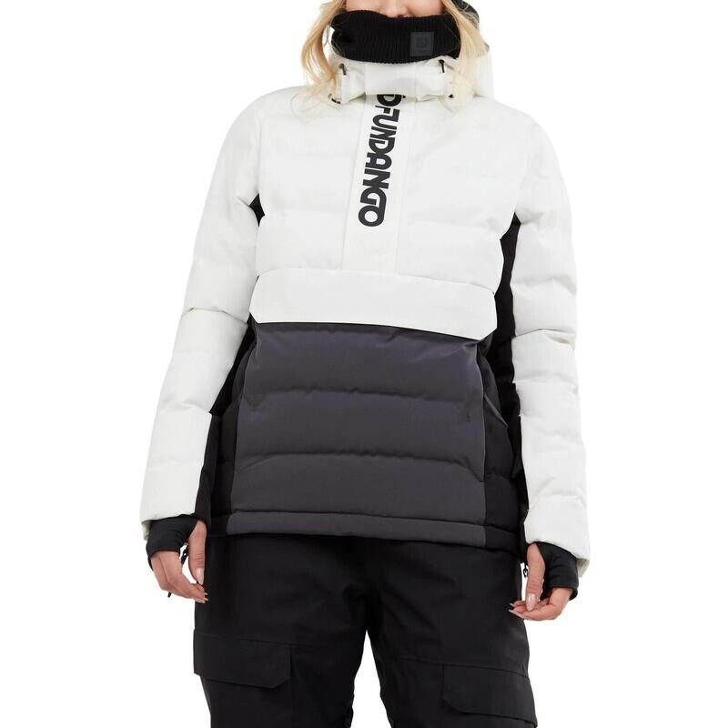 

Лыжная куртка Everett Padded Anorak женская - белая Fundango, цвет schwarz