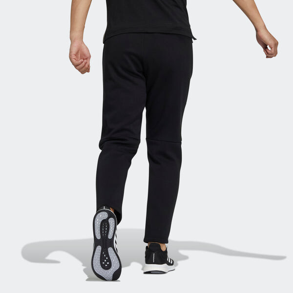 Спортивные штаны Men's adidas Wj Kn Warm Pnt Small Logo Sports Pants/Trousers/Joggers Black, черный — фото 3