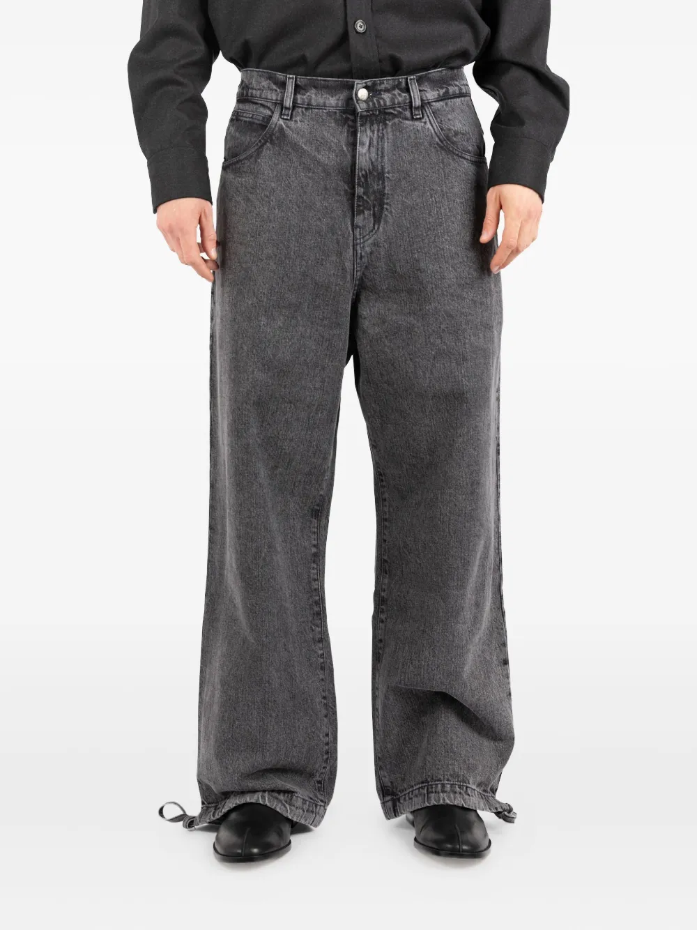 

Джинсы с завязками Société Anonyme, серый