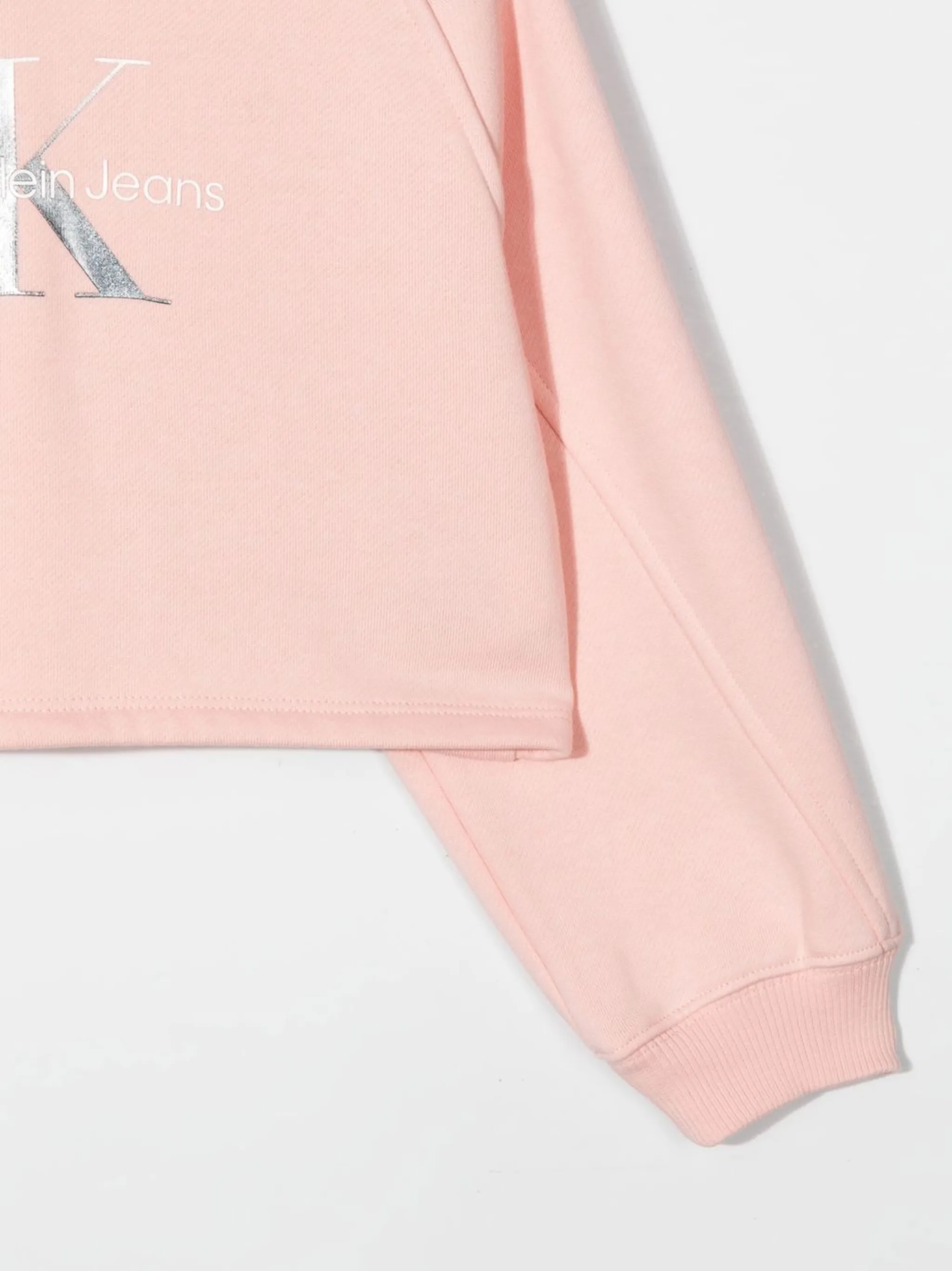 Худи с логотипом Calvin Klein Kids, розовый — фото 3