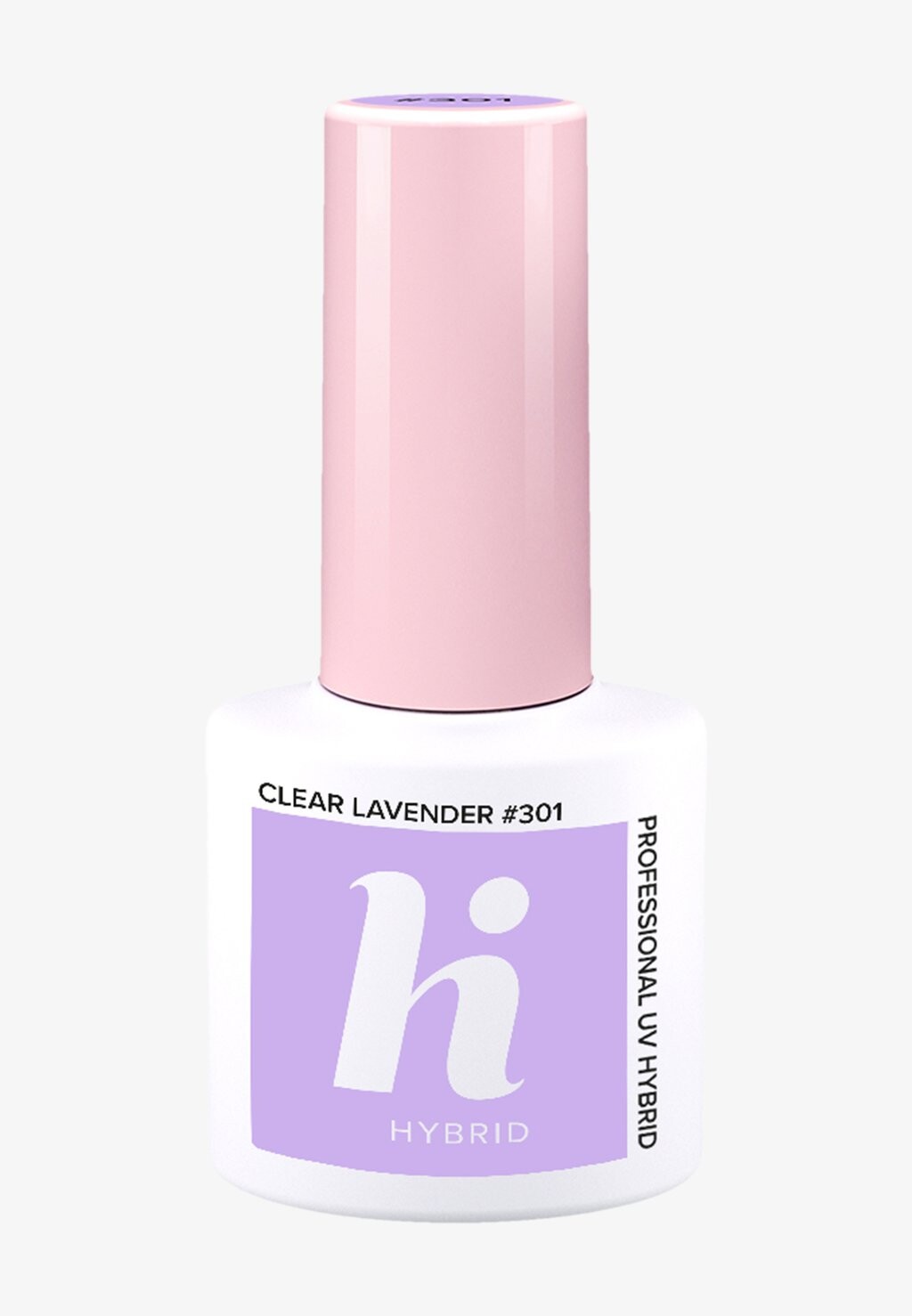 

Лак для ногтей Hi Hybrid Sport Uv Gel Lolish Hi Hybrid, цвет clear lavender
