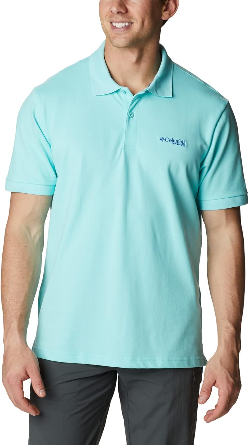 

Columbia Мужская Стандартная Поло Bonefish Pique, Gulf Stream, Белый, Columbia Мужская Стандартная Поло Bonefish Pique, Gulf Stream