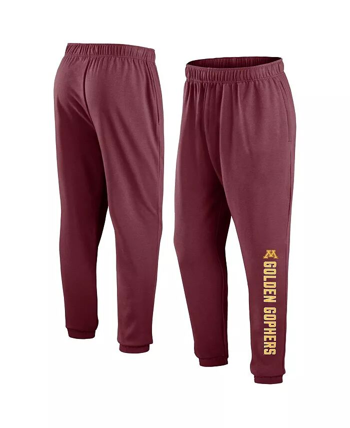 

Мужские бордовые флисовые спортивные штаны Minnesota Golden Gophers Chop Block Fanatics