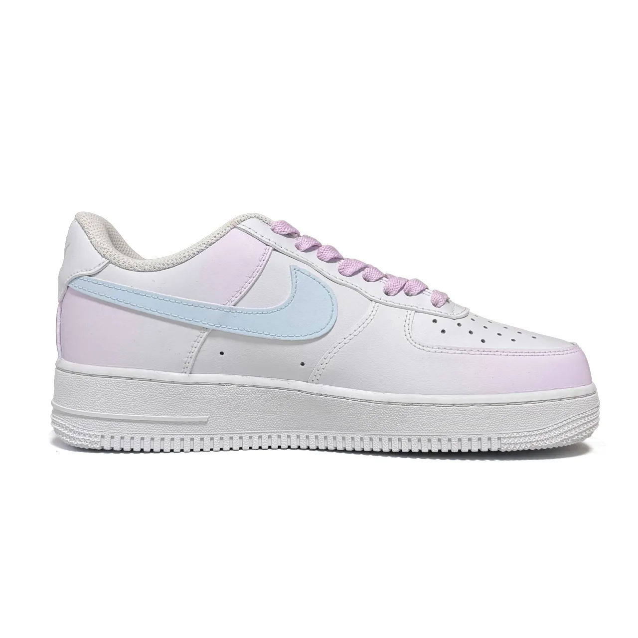 Кроссовки для скейтбординга Air Force 1 Kids' Unisex Nike, фиолетовый — фото 3