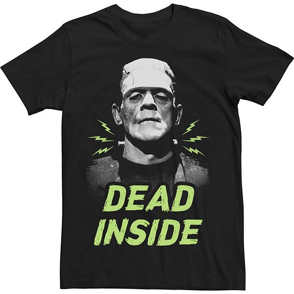 

Футболка Big & Tall Universal Monsters Frankenstein Dead Inside Licensed Character