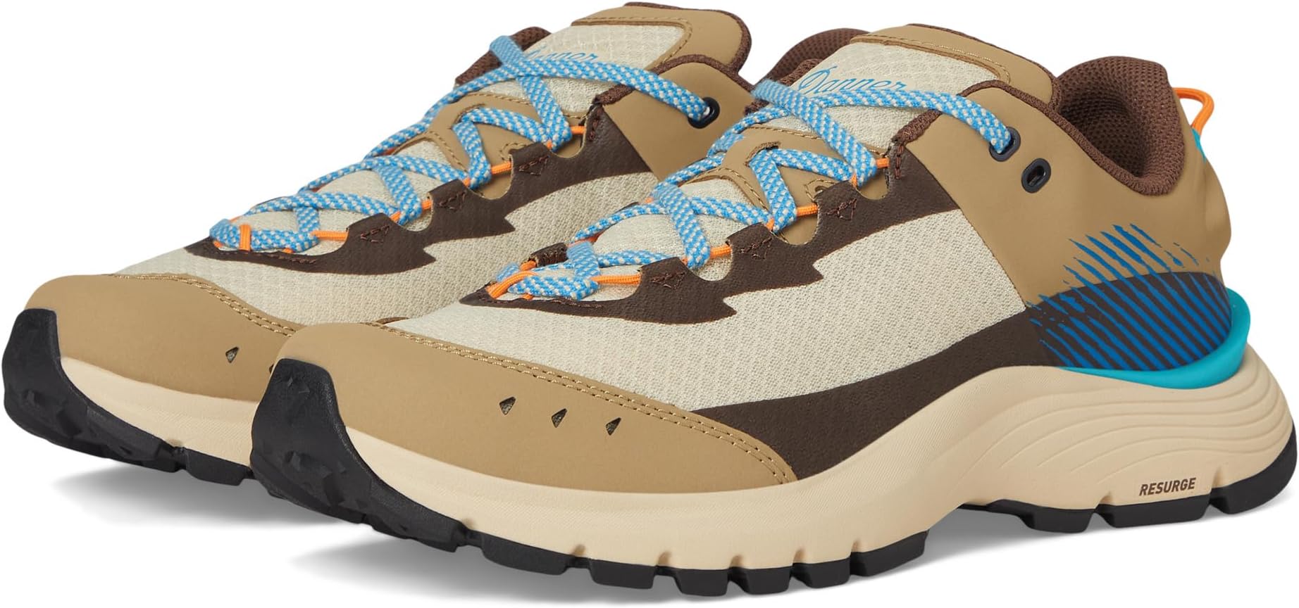 

Походные ботинки Danner Trail Junction 3", цвет Antique Bronze/Ibiza Blue