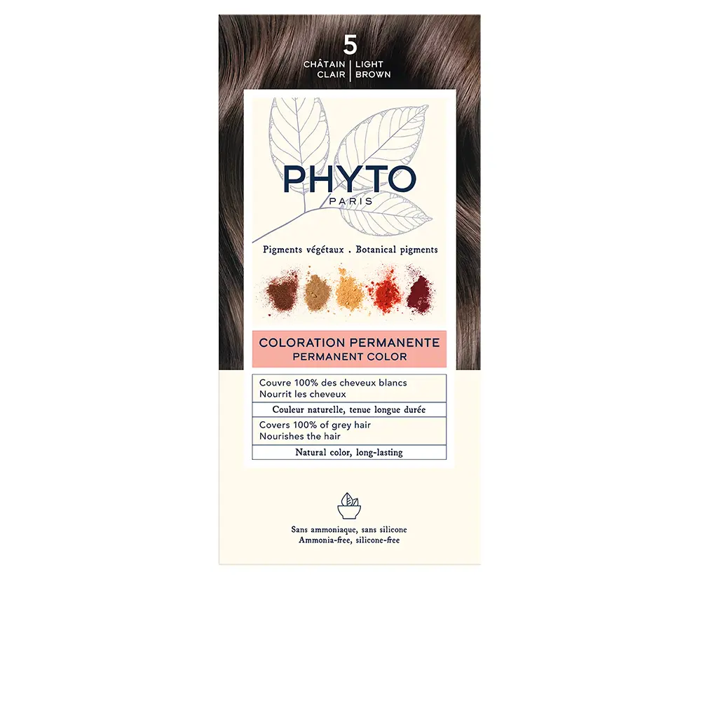 

Краска для волос Phytocolor Phyto, цвет 5-castaño claro, 4 шт.