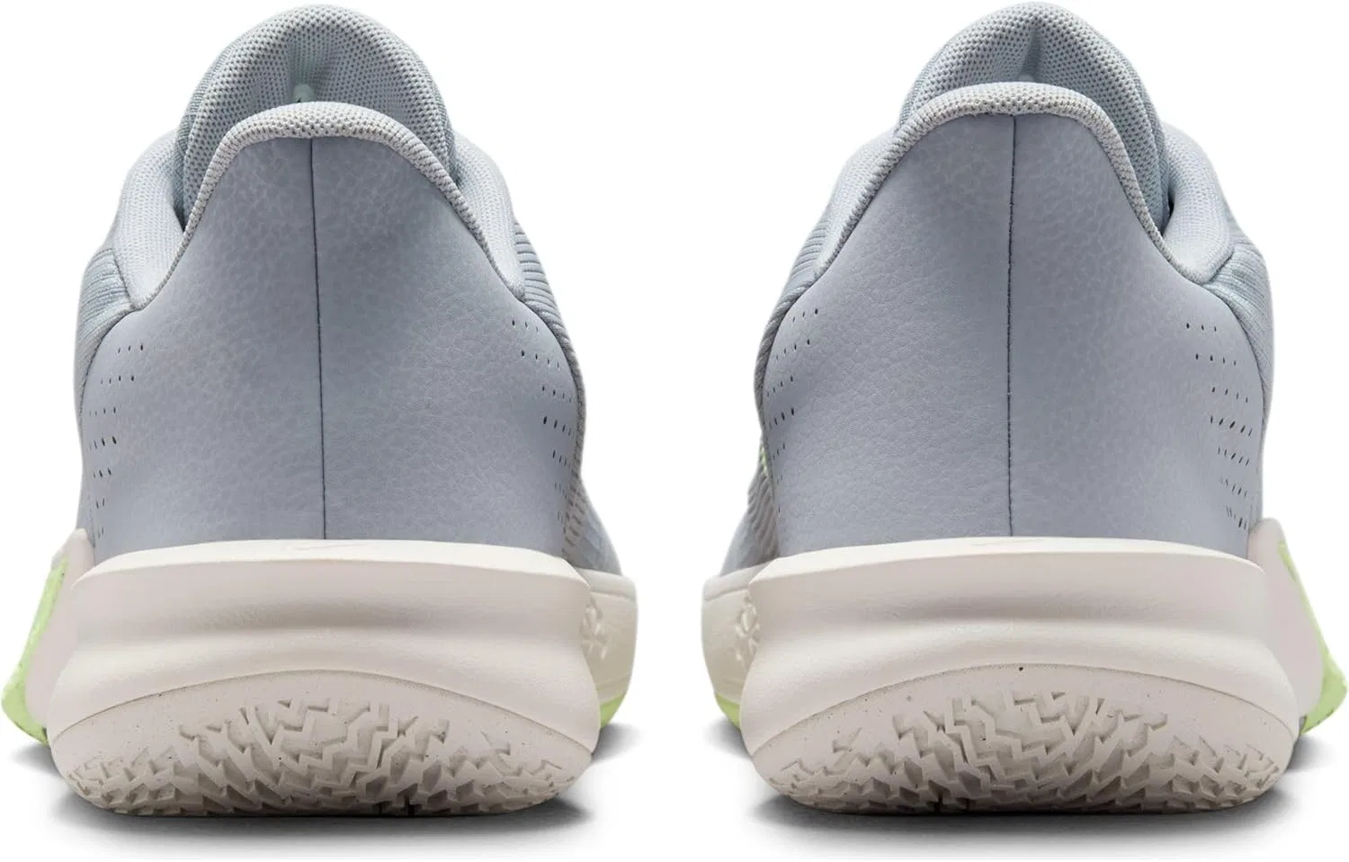 Баскетбольные кроссовки Nike Precision 7 HJ9153, Wolf Grey Barely Volt Phantom — фото 3