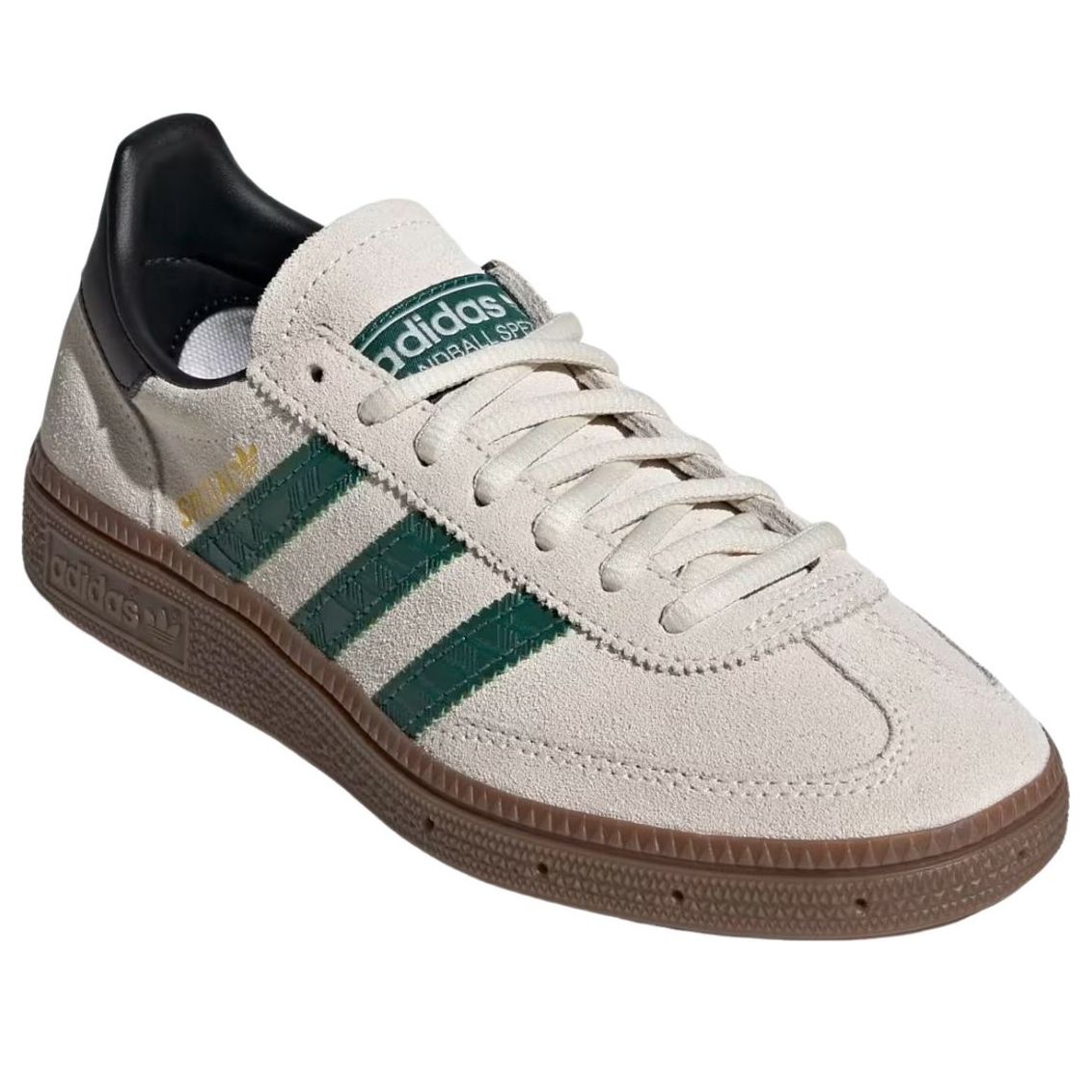 (GS) Adidas Handball Spezial 'Off White Collegiate Green Gum' — фото 4
