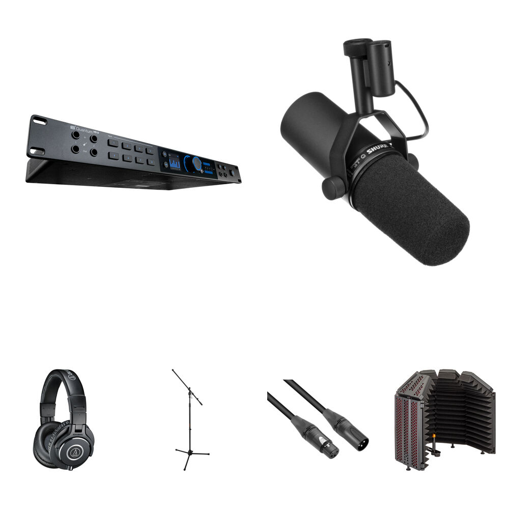 

Аудиоинтерфейс PreSonus Quantum HD 8 USB-C Audio Interface with Voiceover Kit