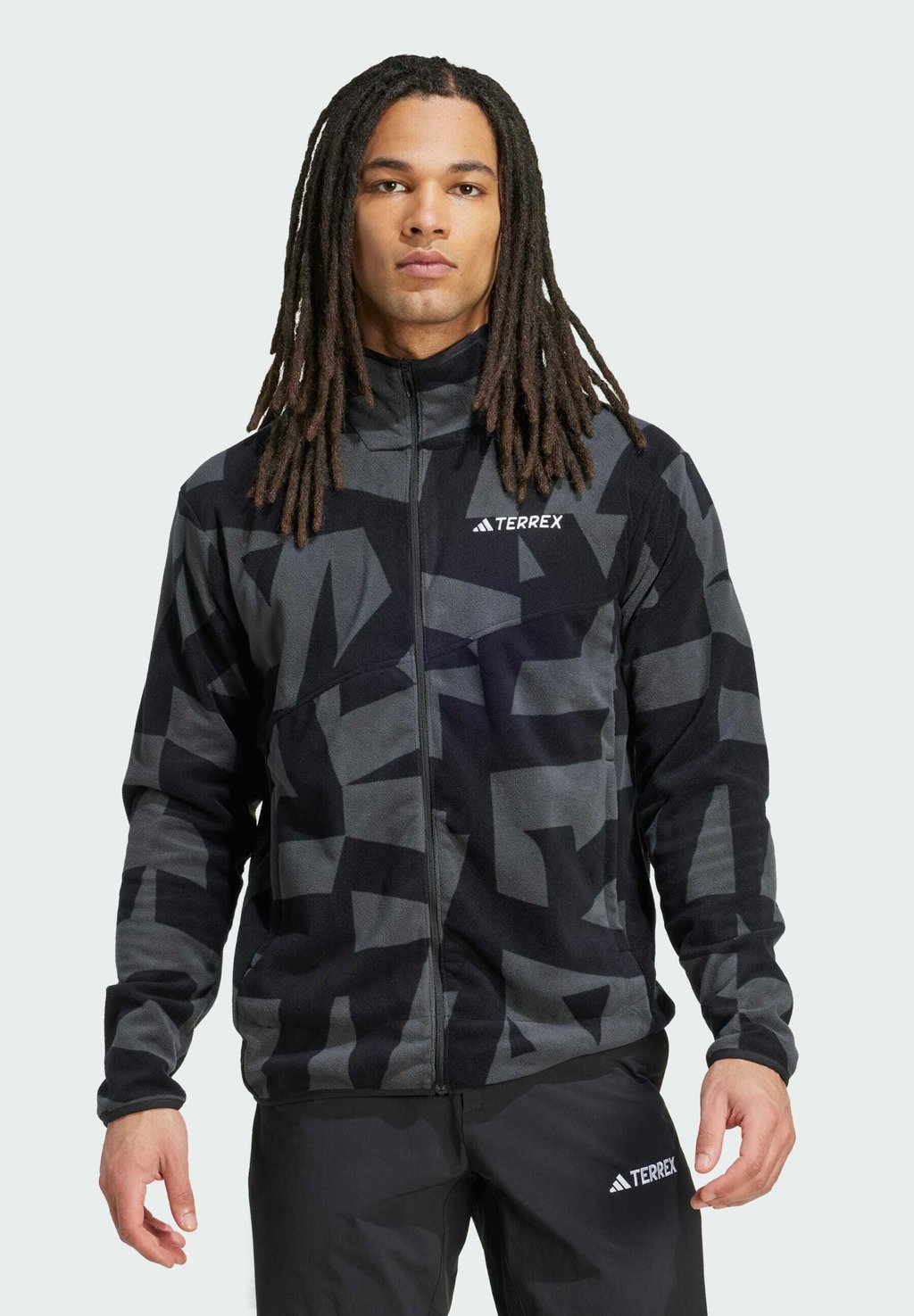 

Флисовая куртка MT AOP Adidas Terrex, черный