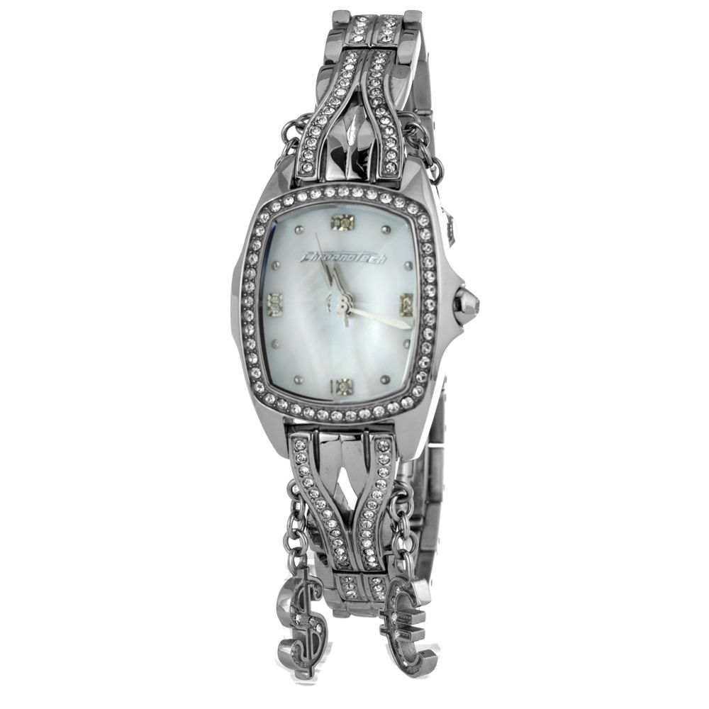 

Женские часы Chronotech Steel, серебряный