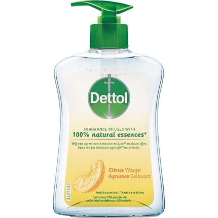 

Dettol Мыло для рук антибактериальное с ароматом цитрусовых 250 мл