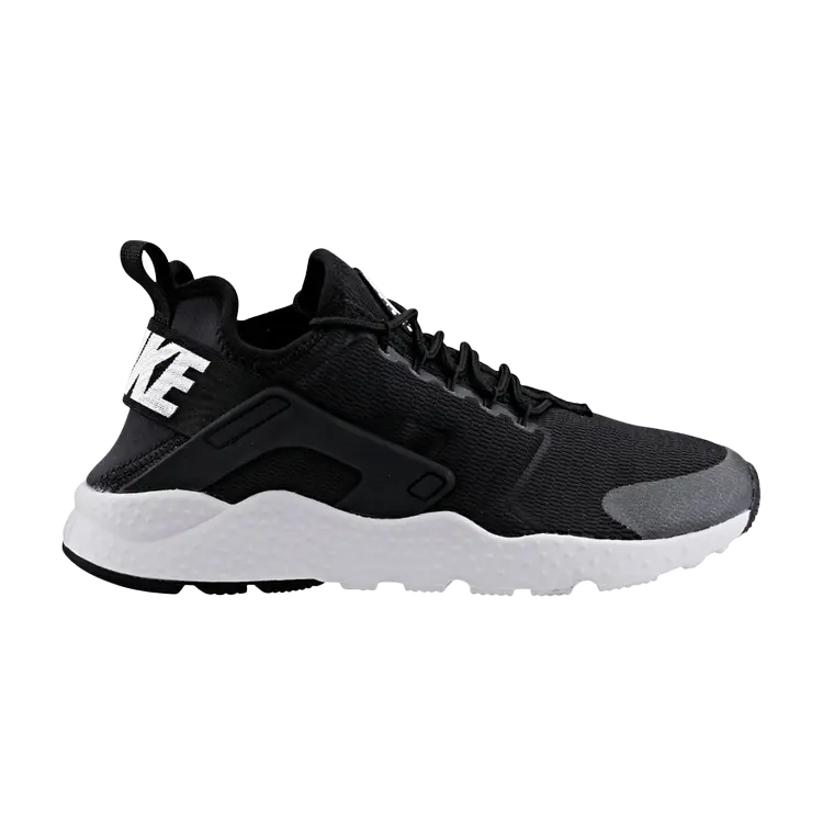 Кроссовки Nike Wmns Air Huarache Run Utra 'Black White', черный