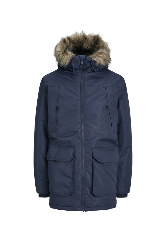 

Длинная куртка Parka construct Jack & Jones, синий