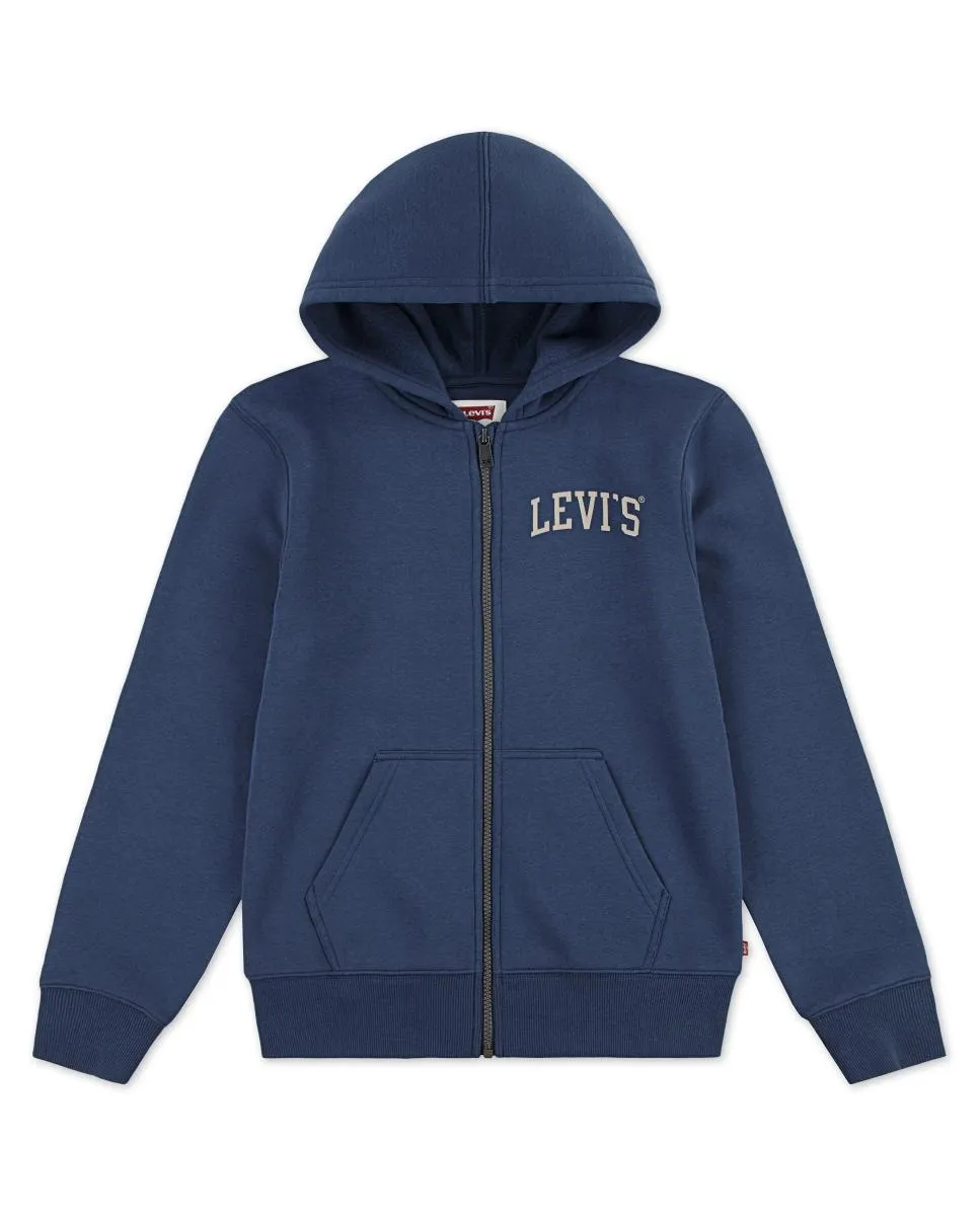 

Худи с капюшоном и молнией Legendary для мальчика Levi's, синий