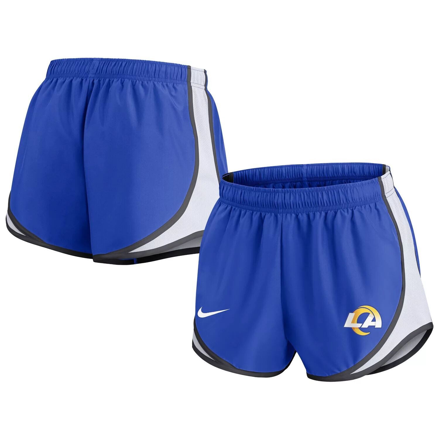 

Женские шорты Nike Royal Los Angeles Rams Tempo Nike