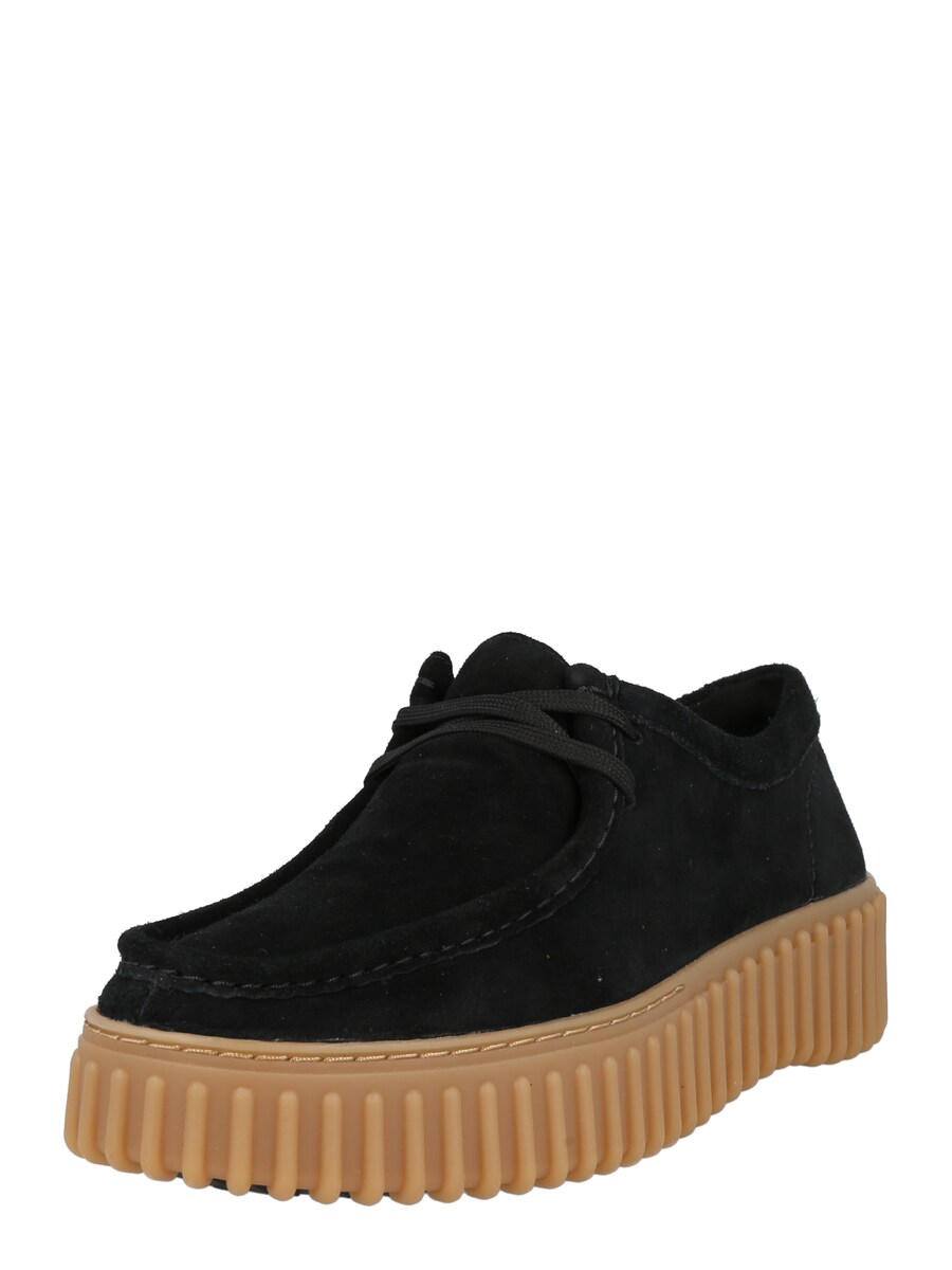 Туфли на шнурках CLARKS Lace-Up Shoes Torhill Bee, черный