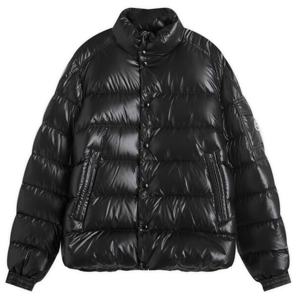 

Блестящая куртка-пуховик Lule Moncler, черный