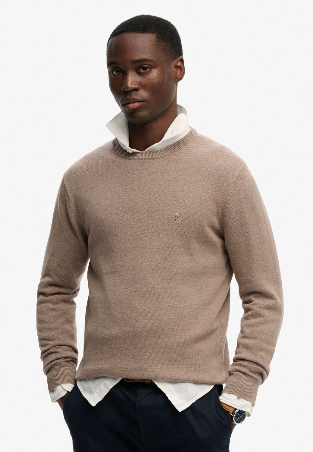 

Superdry & Co Свитер светло-коричневого цвета