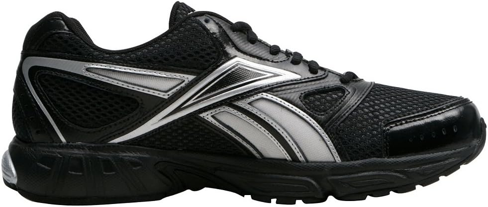 Мужские беговые кроссовки Reebok Instant, черный/серебристый — фото 3