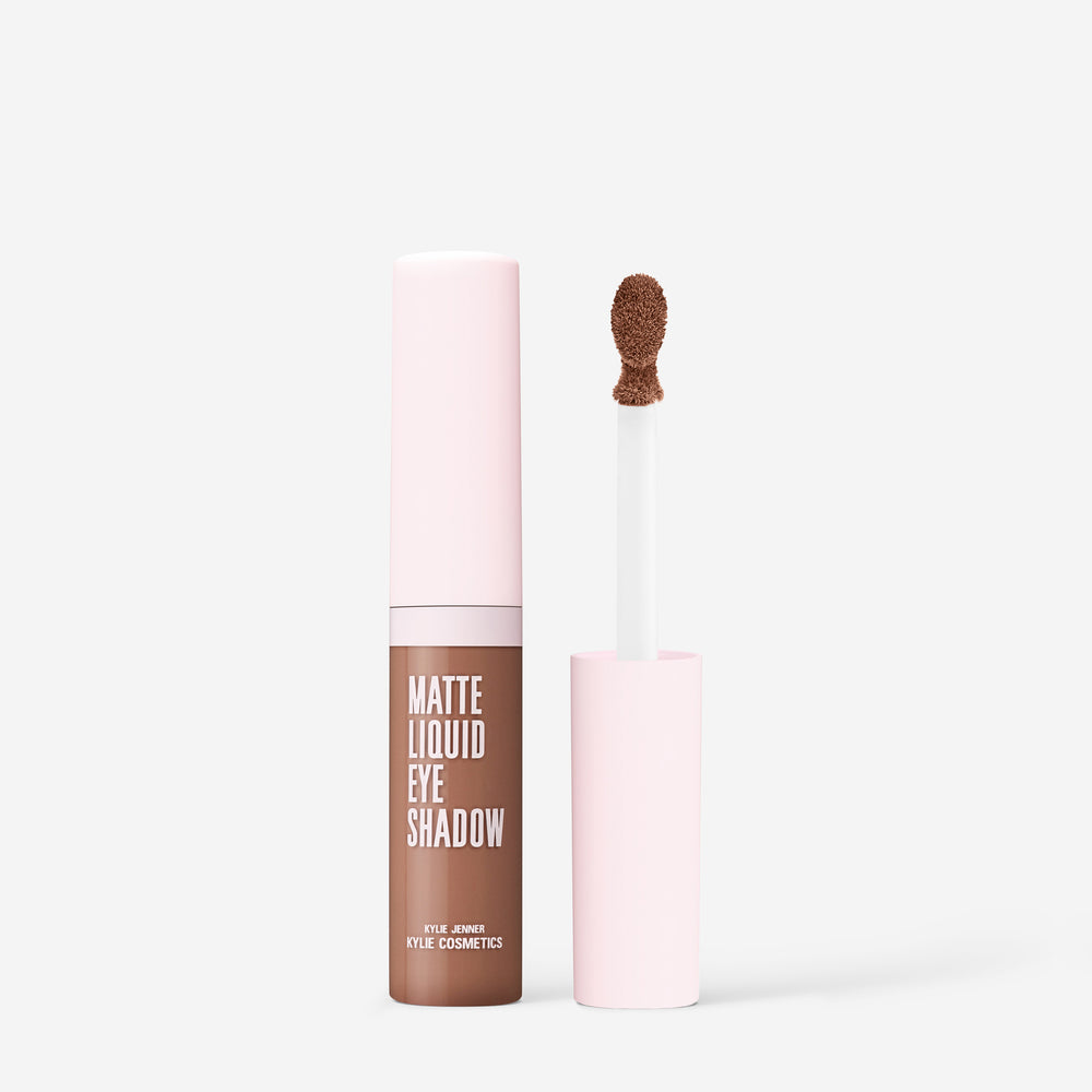 

Тени для век Kylie Cosmetics Matte Liquid Eyeshadow, medium cool brown/2 Steps Ahead