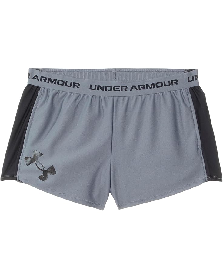 

Шорты Under Armour Kids Tech Play Up Logo Shorts, цвет Titan Gray/Black