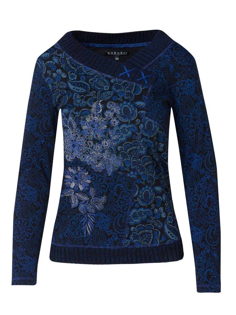 

Лонгслив KOROSHI, mottled blue