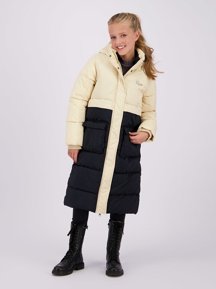 

Стеганая куртка Vingino Steppmantel Tessie, цвет Creme/Schwarz