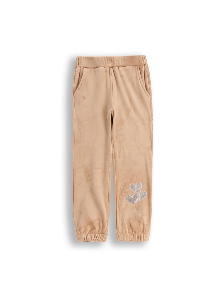 

Coccodrillo Бархатные брюки бежевого цвета