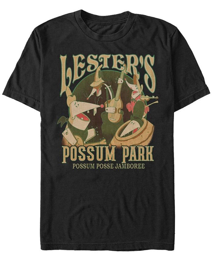 

Мужская футболка Lesters Possum Park с коротким рукавом Fifth Sun, черный