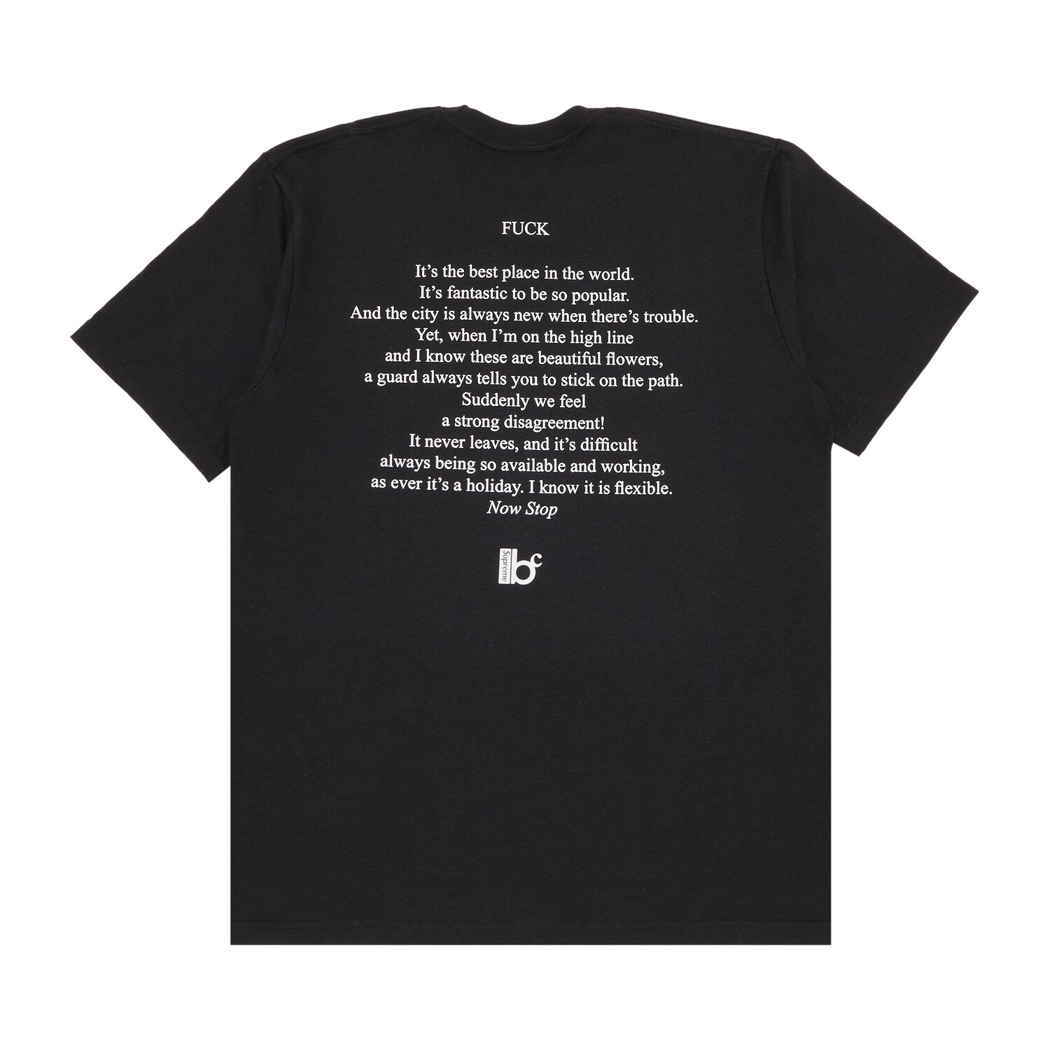 Футболка Supreme x Bernadette Corporation, черный — фото 2