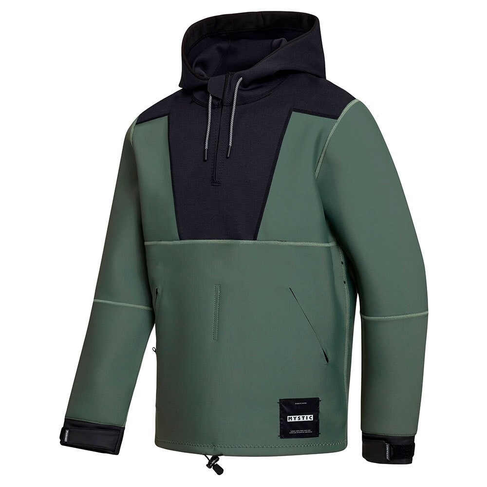

Худи Mystic Fulmar Neoprene, зеленый