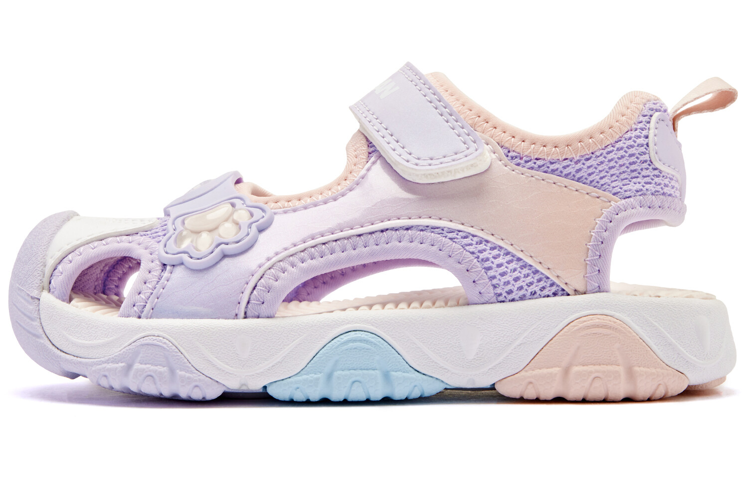

Обувь для малышей, кроссовки Qiaodan, цвет Ice hydrogen purple/cloud pink