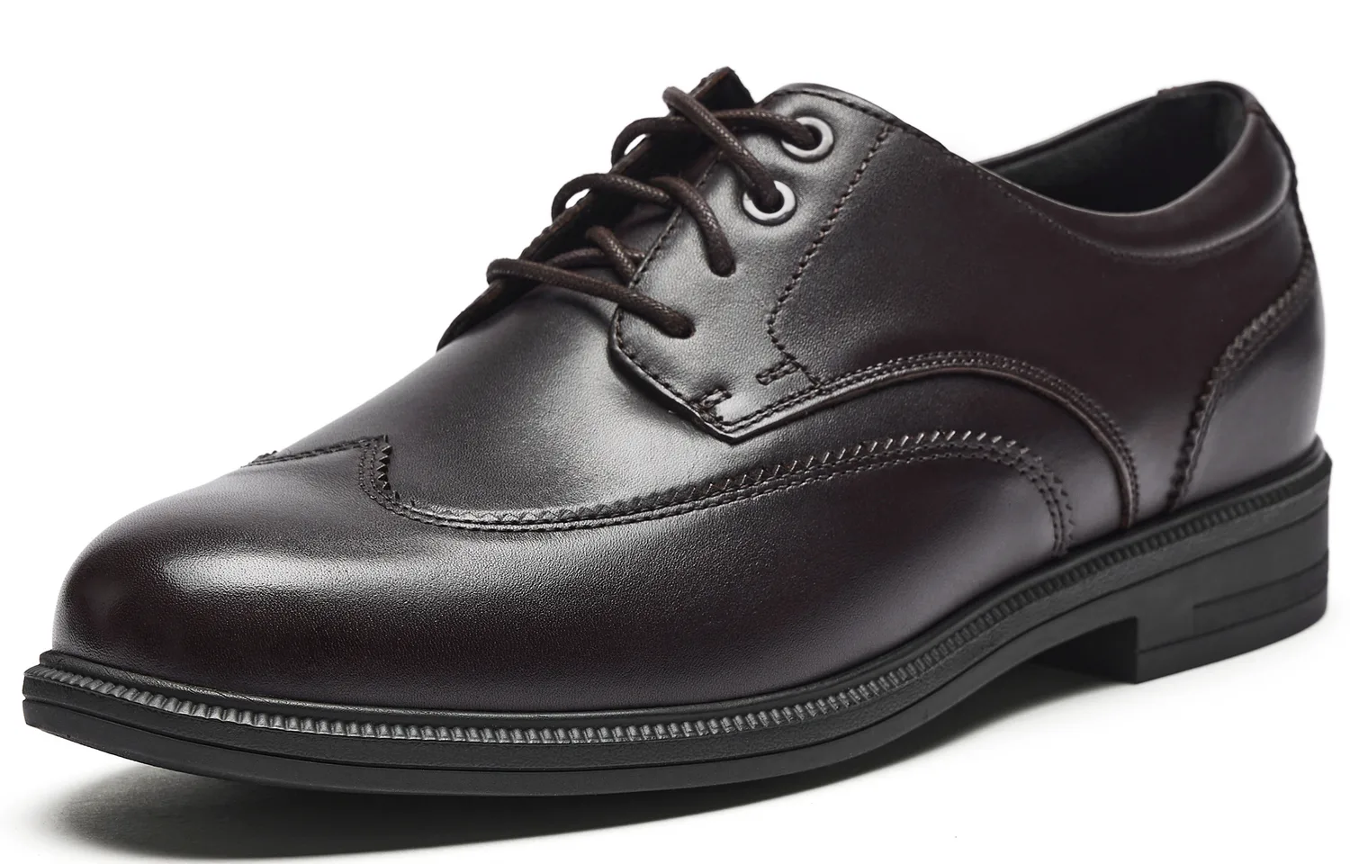 Кожаные повседневные туфли мужские Clarks, темно-коричневый 261873267 — фото 3