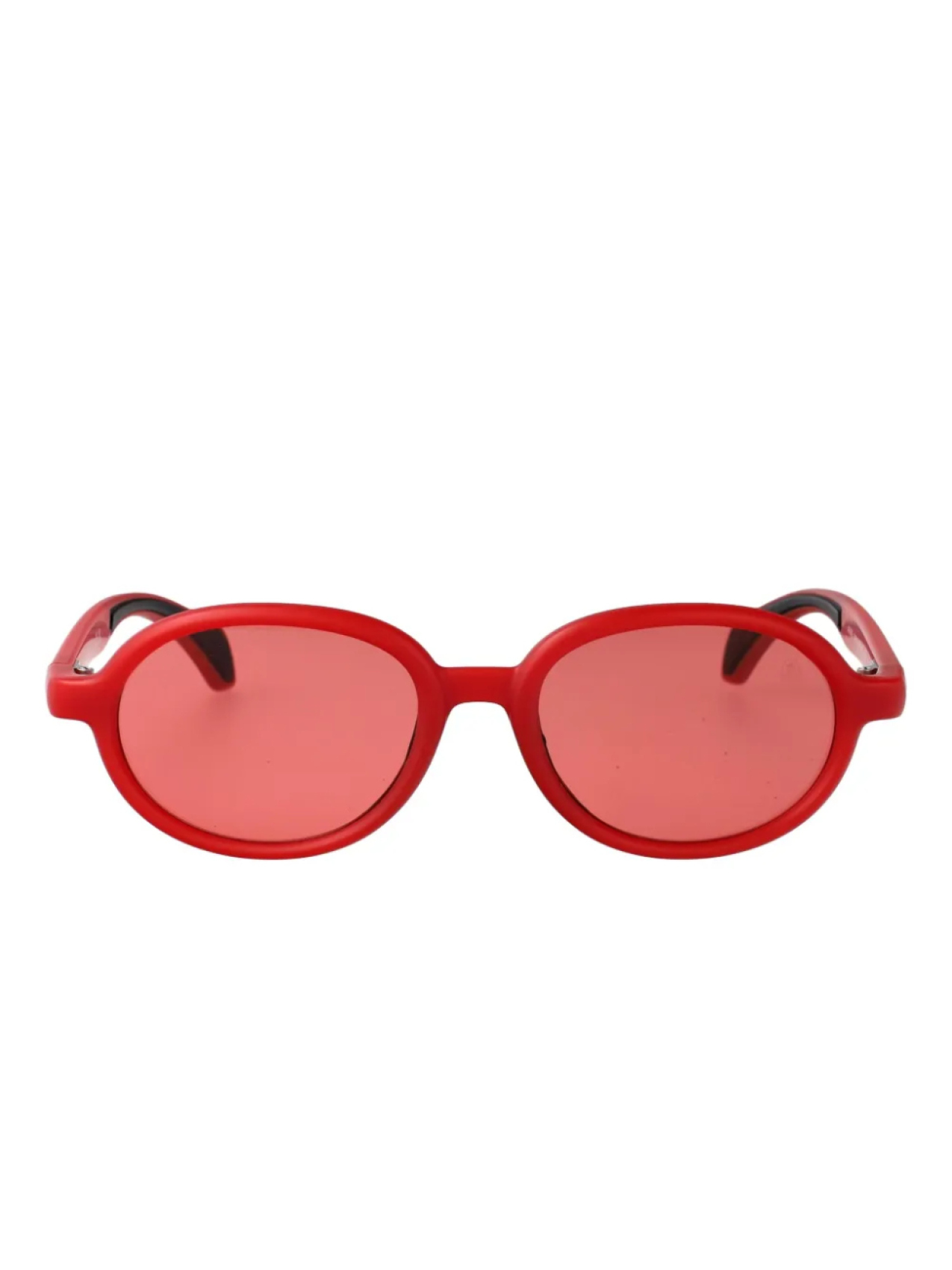 

Солнцезащитные очки Moncler Eyewear Caprice в круглой оправе, красный