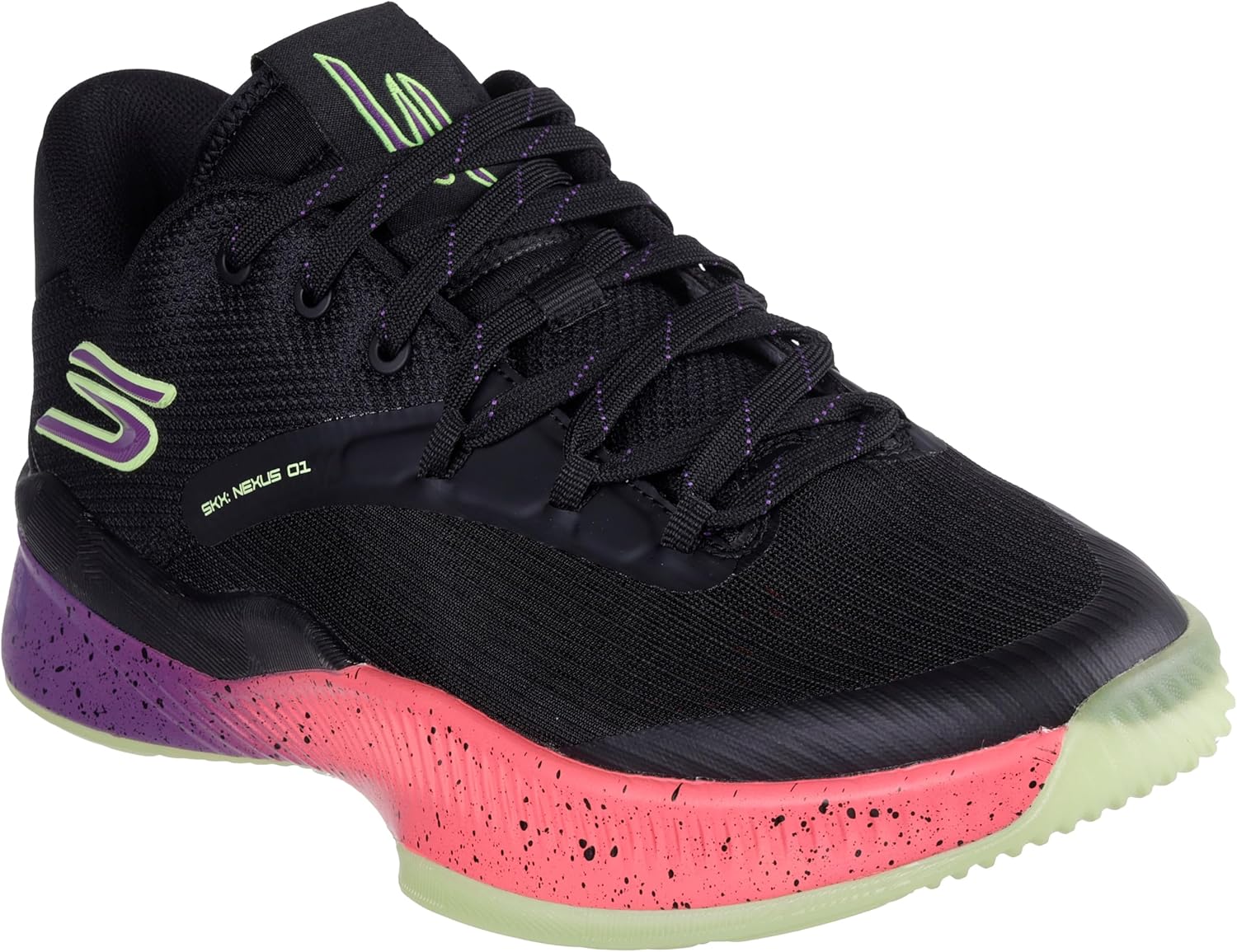 

Мужские кроссовки Skechers для баскетбола SKX Nexus, черный/фиолетовый
