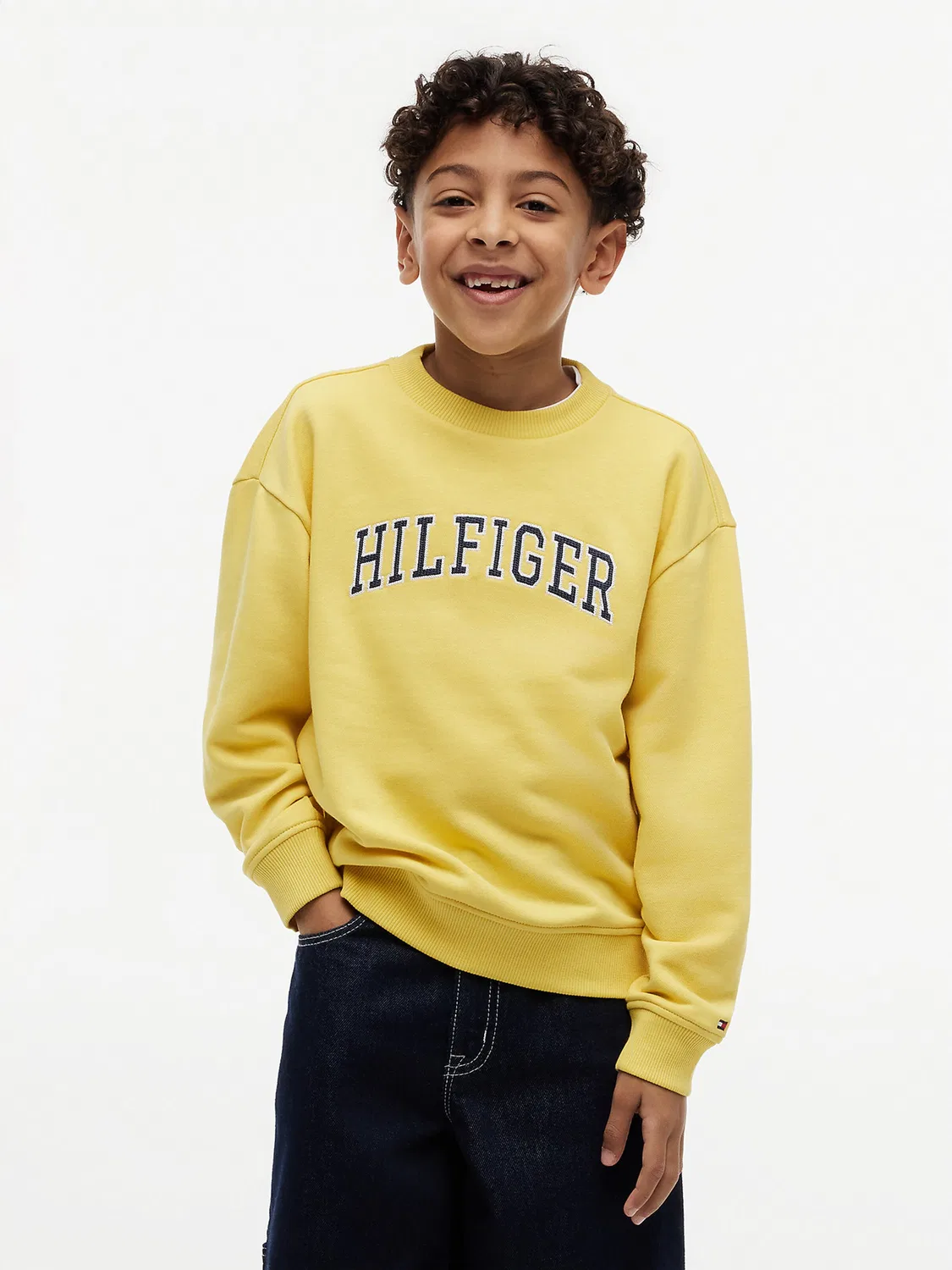 Толстовка Tommy Hilfiger, Yellow — фото 2