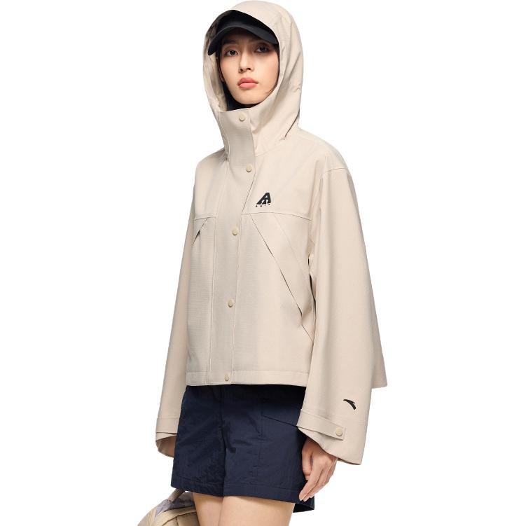 

Анта Вэрайети Тренинг Коллекция куртки и пальто женские бежевый хаки