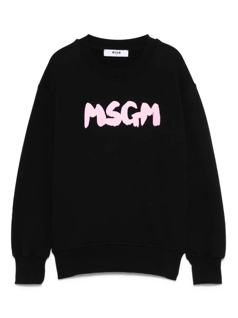 

Толстовка с логотипом MSGM Kids, черный