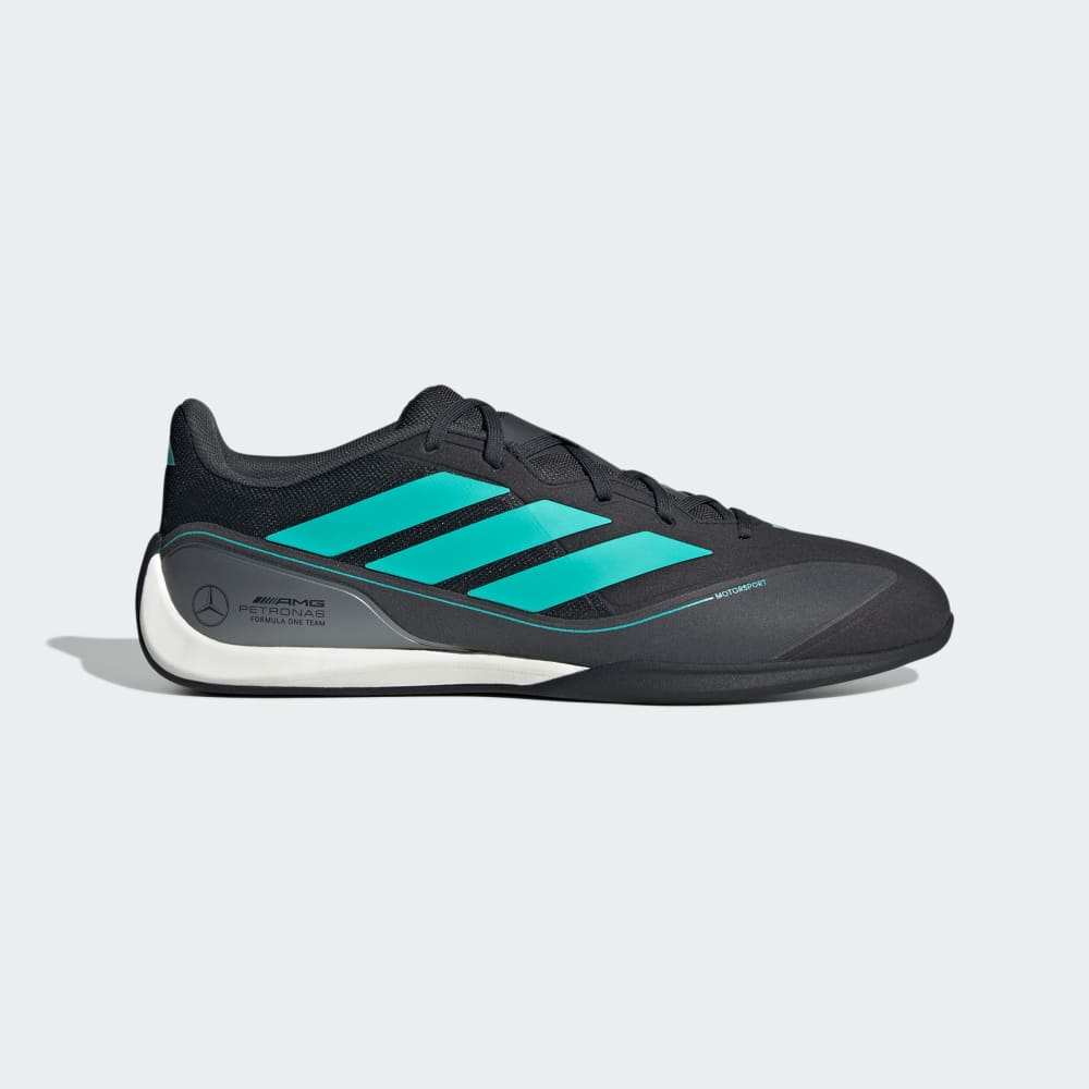 

Кроссовки Adidas FEROZA MERCEDES AMG PETRONAS F1 TEAM SHOES, цвет Core Black/Semi Mint Rush/Iron Metallic