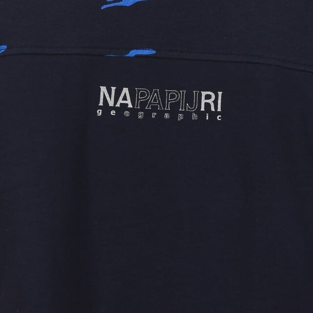 Толстовка Ga4Epu для мальчиков с длинными рукавами и круглым вырезом Napapijri, синий — фото 2