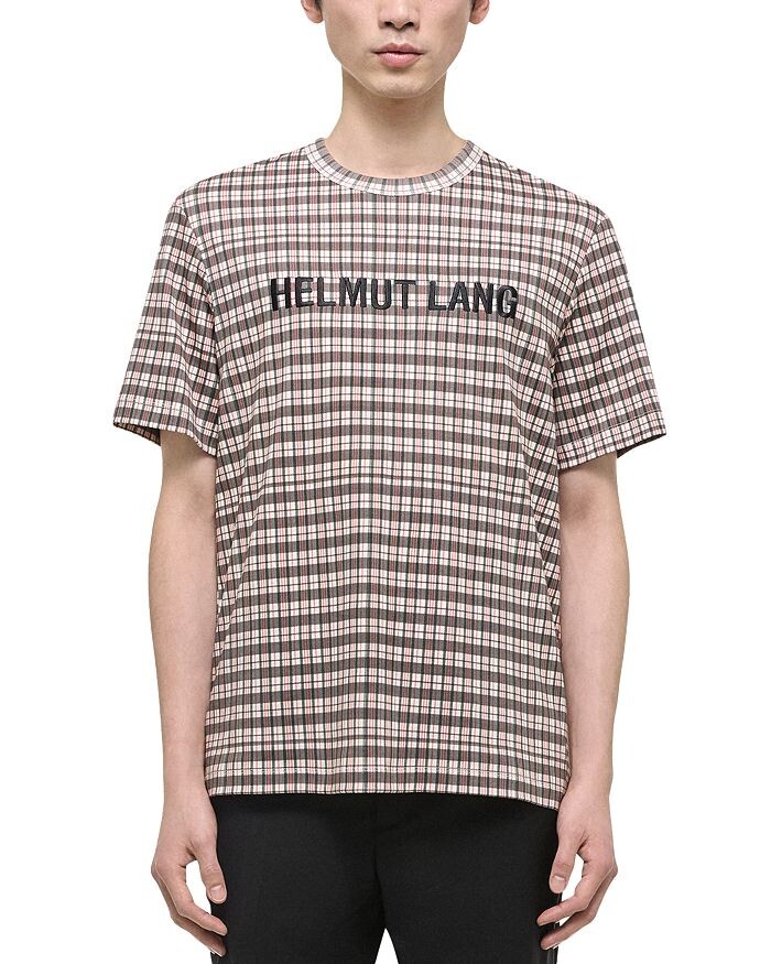 

Футболка с логотипом Helmut Lang, мультиколор