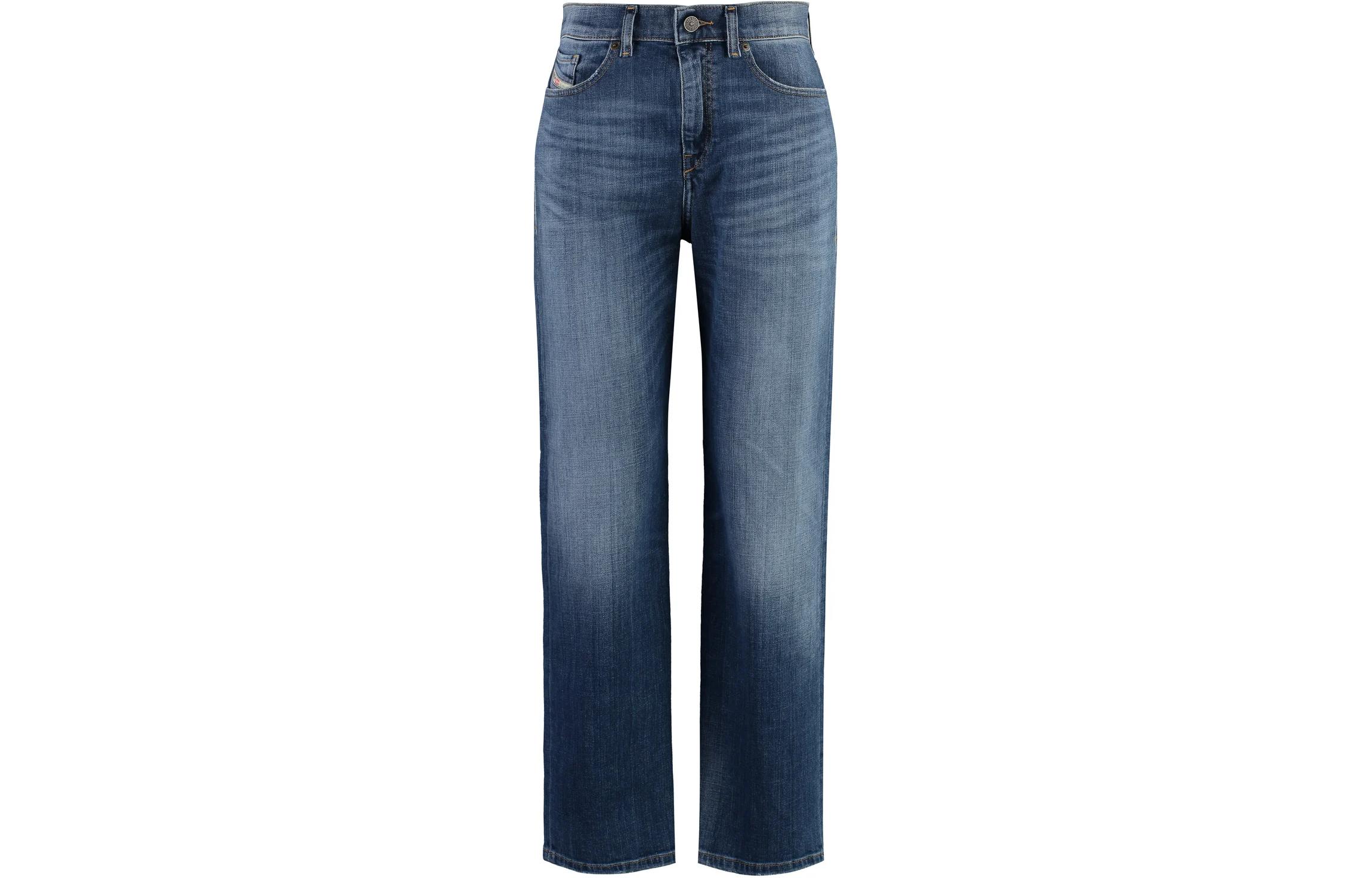 

Прямые джинсы DIESEL, темно-синий