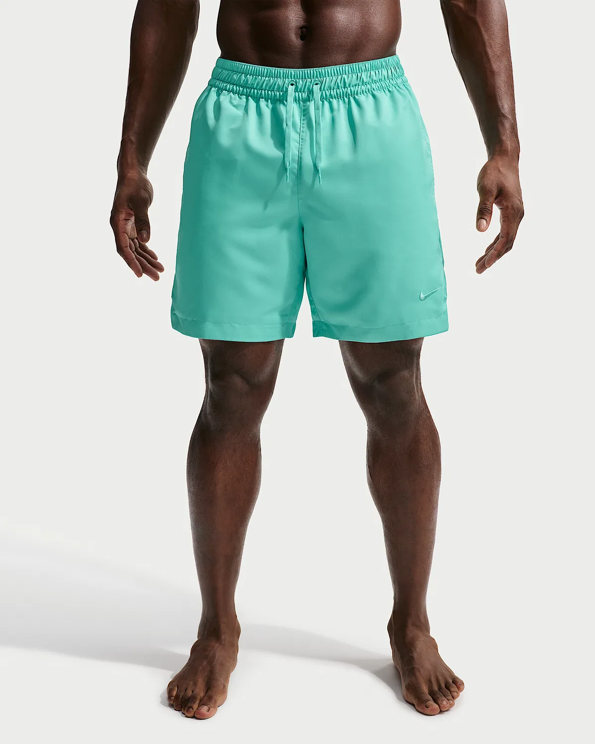 Мужские плавки Nike Swim Fadeaway Essential 7" с полной подкладкой, Bleached Turquoise — фото 2