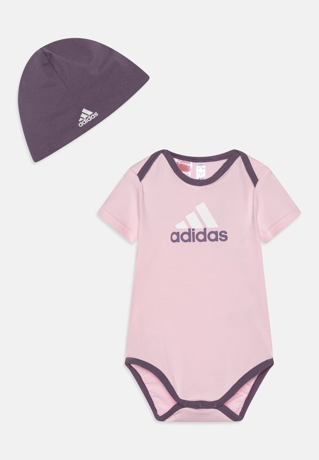 

Шапка Unisex Set Adidas, цвет clear pink/shadow violet