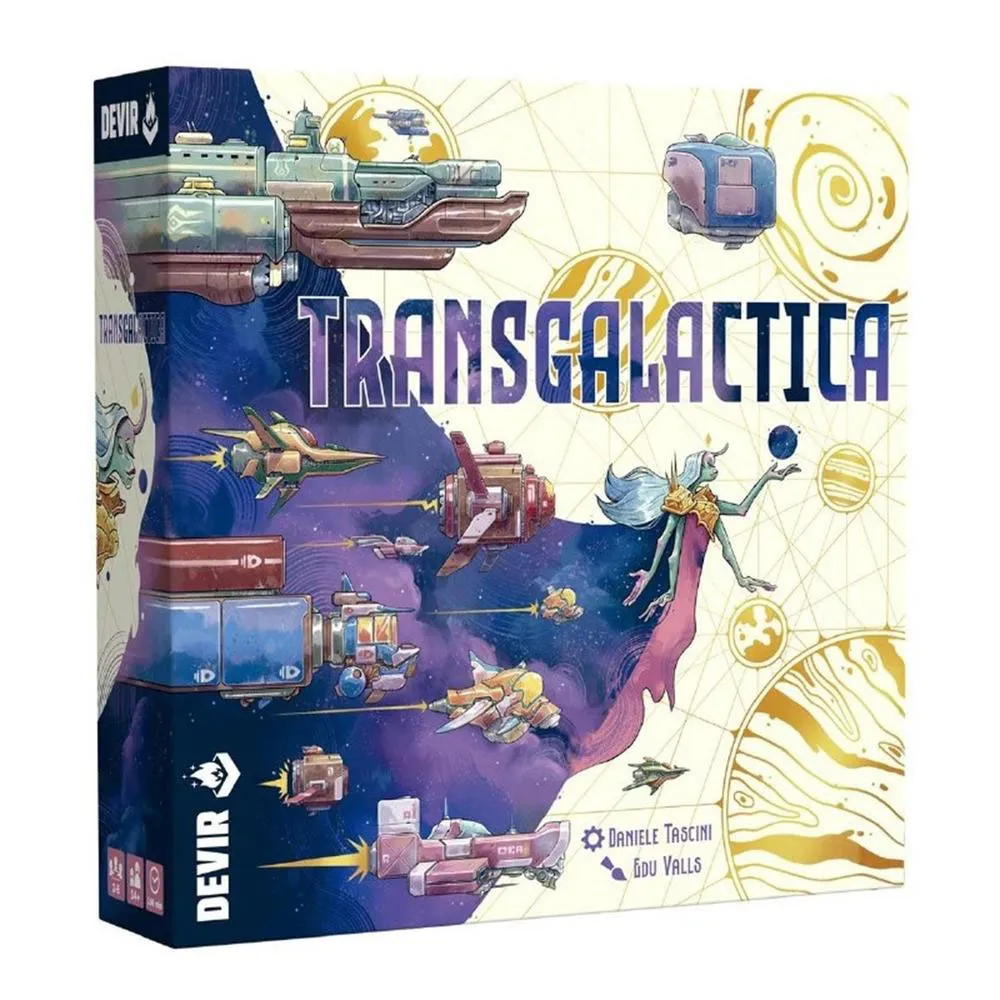 

Настольная игра Devir Transgalactica, синий